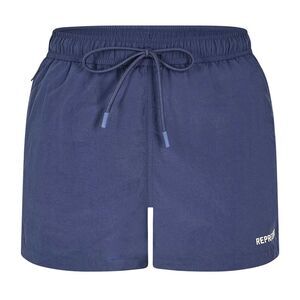 Represent Mens Logo Swim Shorts / Dark Navy